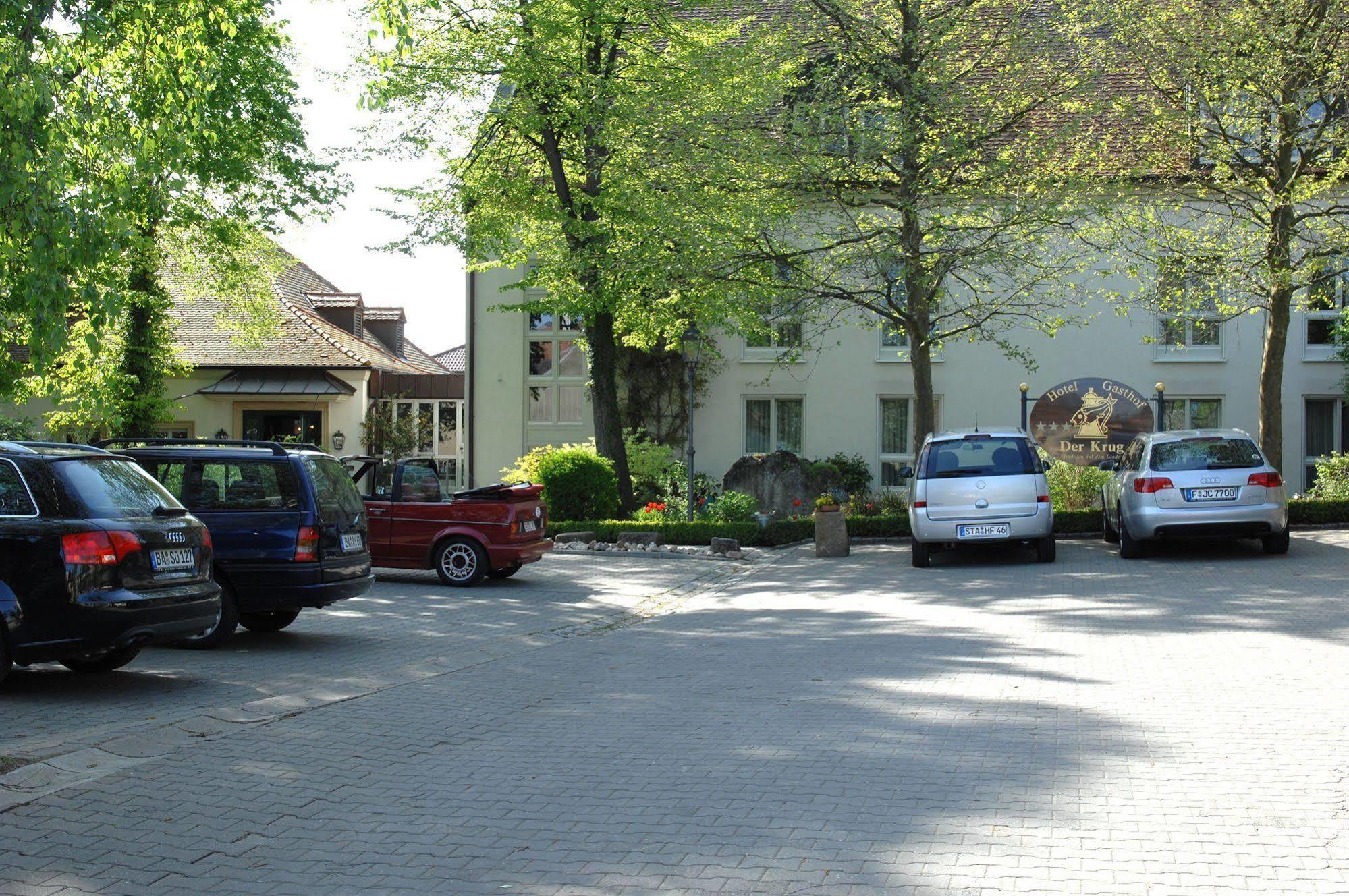 Stegaurach Hotel Gasthof Der Krug מראה חיצוני תמונה